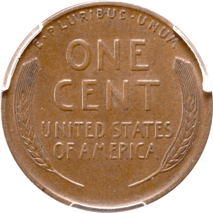 1914-D Lincoln Cent (1c) Reverse Image