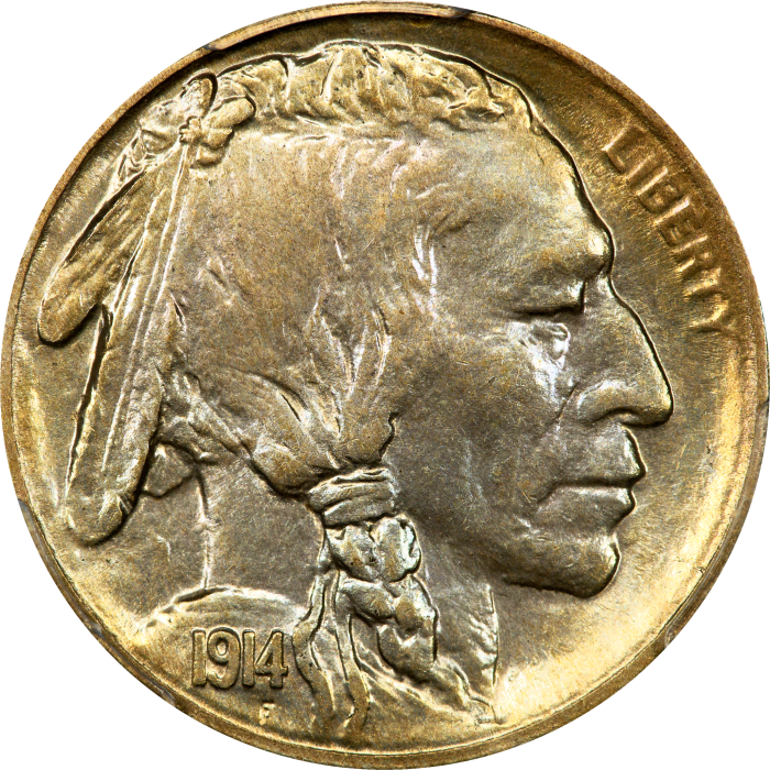 1914-S Buffalo Nickel (5c) OBVERSE Image