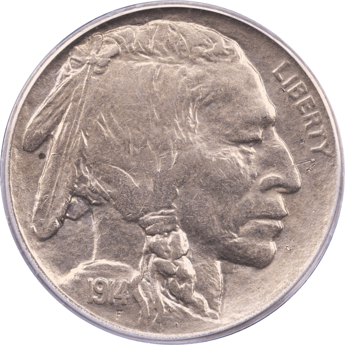 1914/3 Buffalo Nickel (5c) Obverse Image