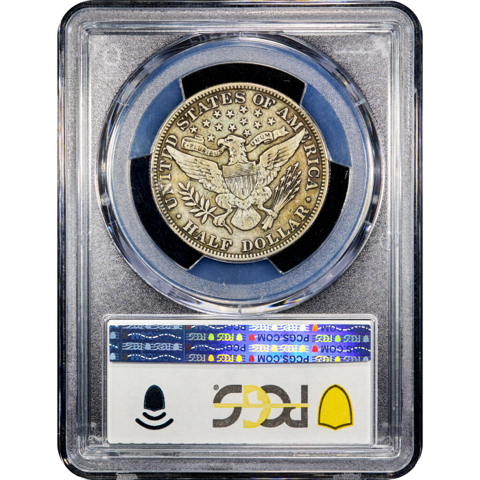 1915 Barber Half Dollar (50c) Reverse Slab Image