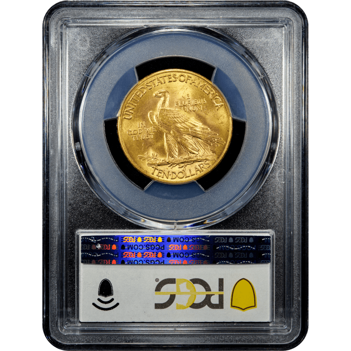 1915 Indian Gold Eagle ($10) SLAB Image