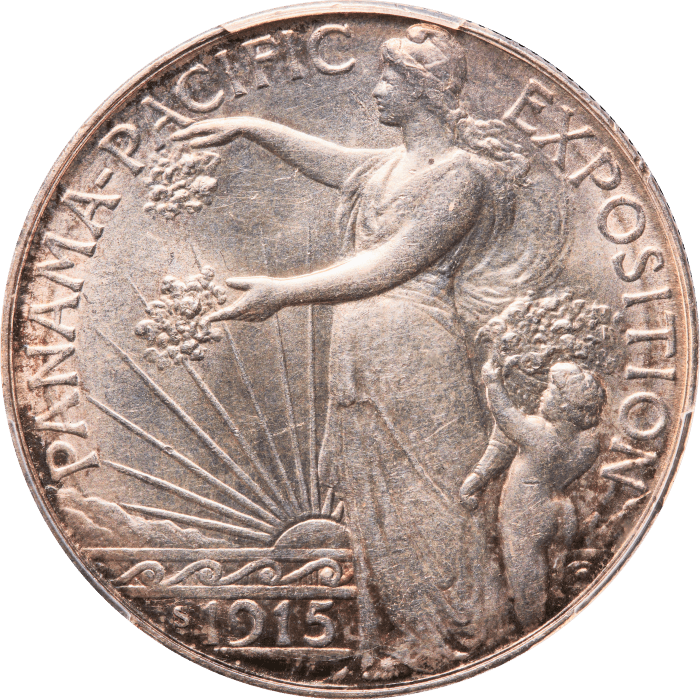 1915-S Panama-Pacific Commem Half Dollar (50c) Obverse Image