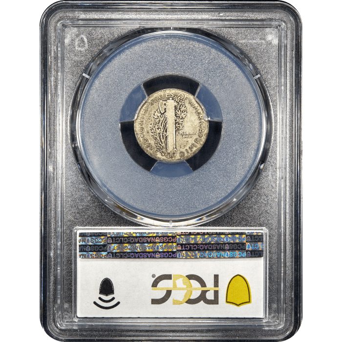1916-D Mercury Dime (10c) SLAB Image
