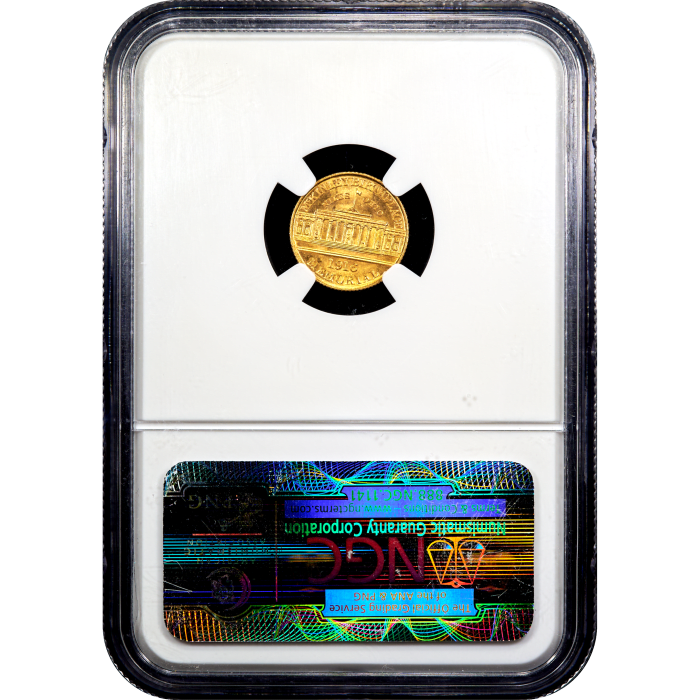 1916 McKinley Commemorative Gold Dollar ($1) Reverse Slab Image