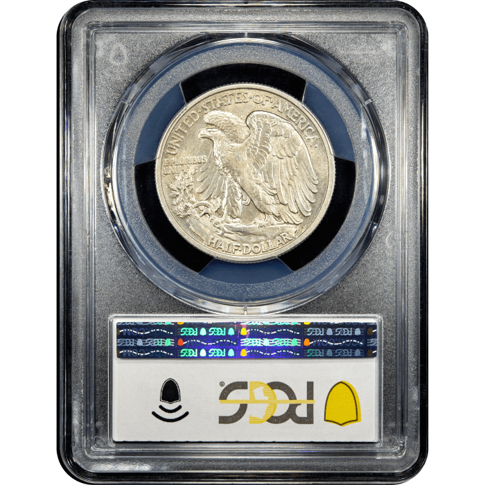 1916-S Walking Liberty Half Dollar (50c) SLAB Image
