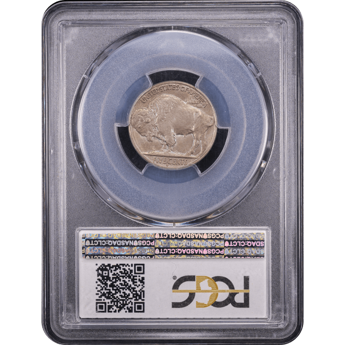 1917-S Buffalo Nickel (5c) Reverse Slab Image