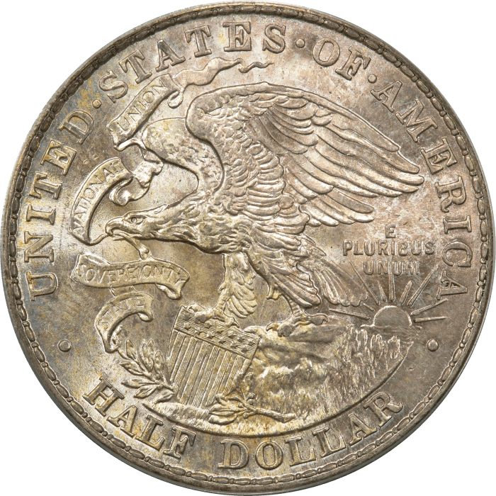 1918 Lincoln Commemorative Half Dollar (50c) OGH REVERSE Image