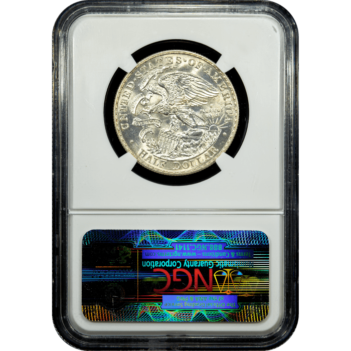 1918 Lincoln-Illinois Commem Half Dollar (50c) SLAB Image