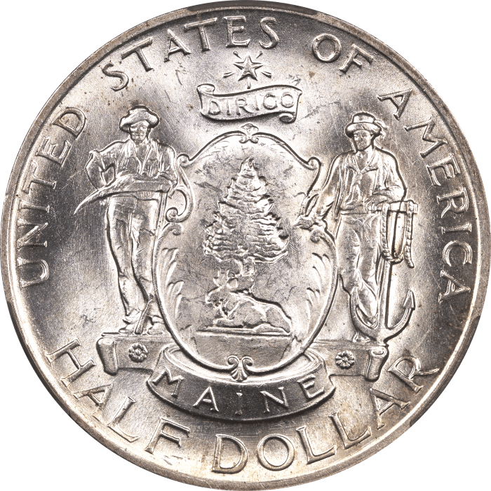 1920 Maine Commemorative Half Dollar (50c) Obverse Image