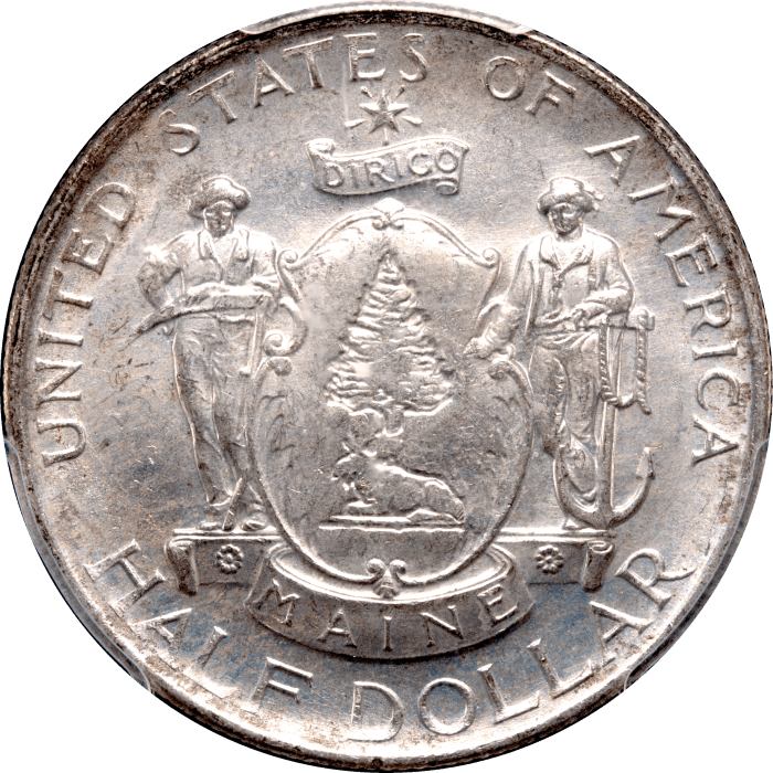 1920 Maine Commemorative Half Dollar (50c) OBVERSE Image