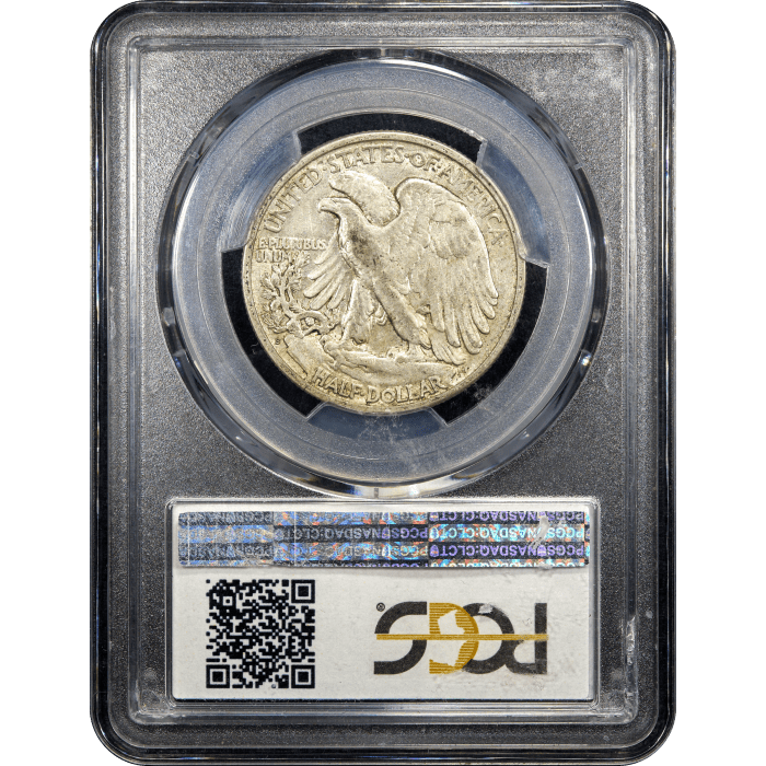 1920-S Walking Liberty Half Dollar (50c) SLAB Image