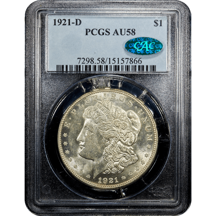 1921-D Morgan Dollar ($1) SLAB Image