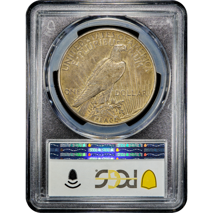 1921 High Relief Peace Dollar ($1) SLAB Image