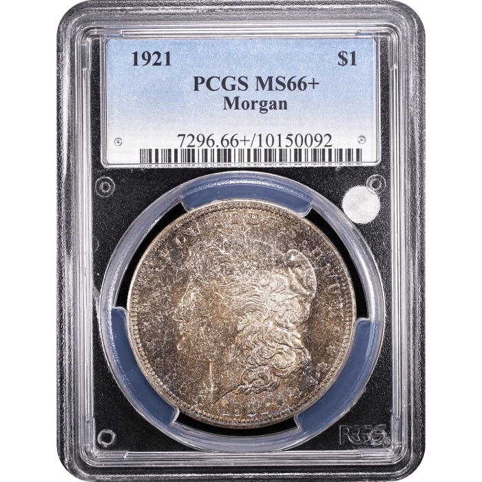 1921 Morgan Dollar ($1) Obverse Slab Image