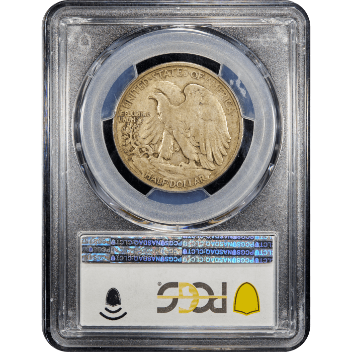 1921-S Walking Liberty Half Dollar (50c) SLAB Image