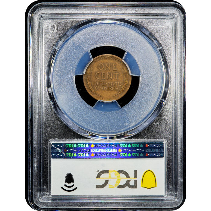 1922 No D Lincoln Cent (1c) Strong Reverse  SLAB Image