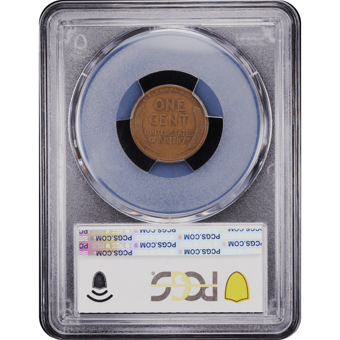 1922 No D Lincoln Cent (1c) Strong Reverse SLAB Image