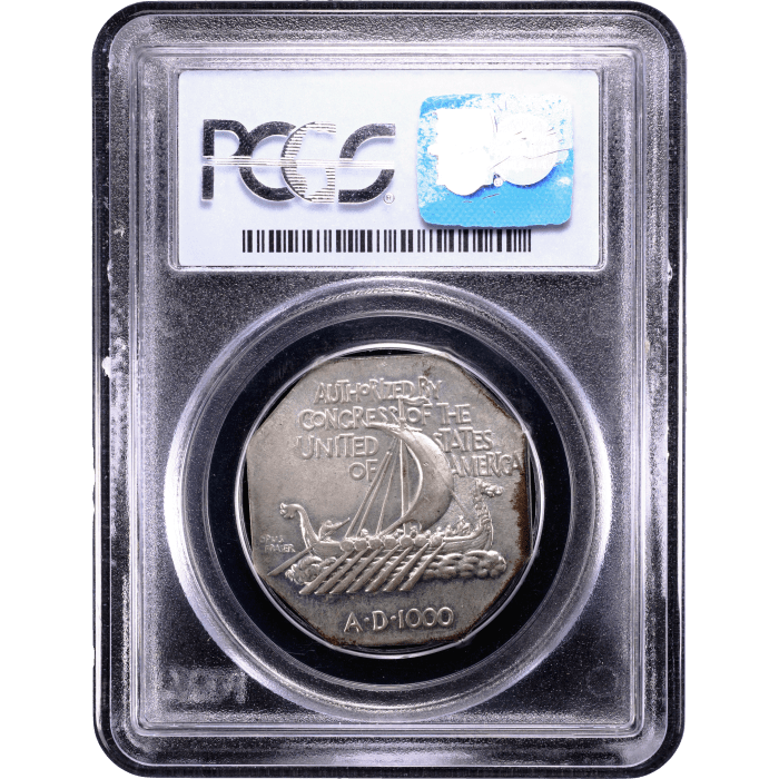 1922 Norse American Medal - Thick Reverse Slab Image