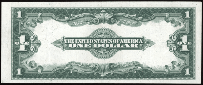 1923 $1 Silver Certificate Reverse Image