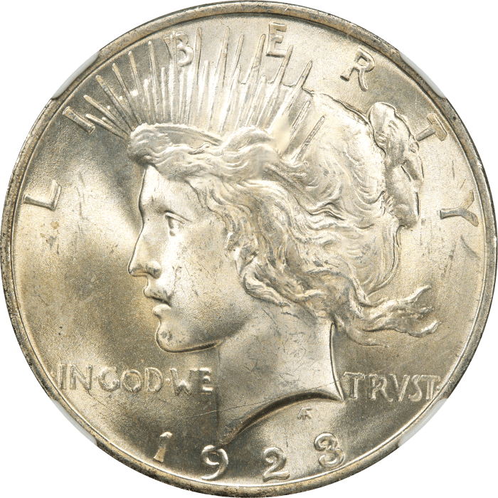 1923 Peace Dollar ($1) Obverse Image