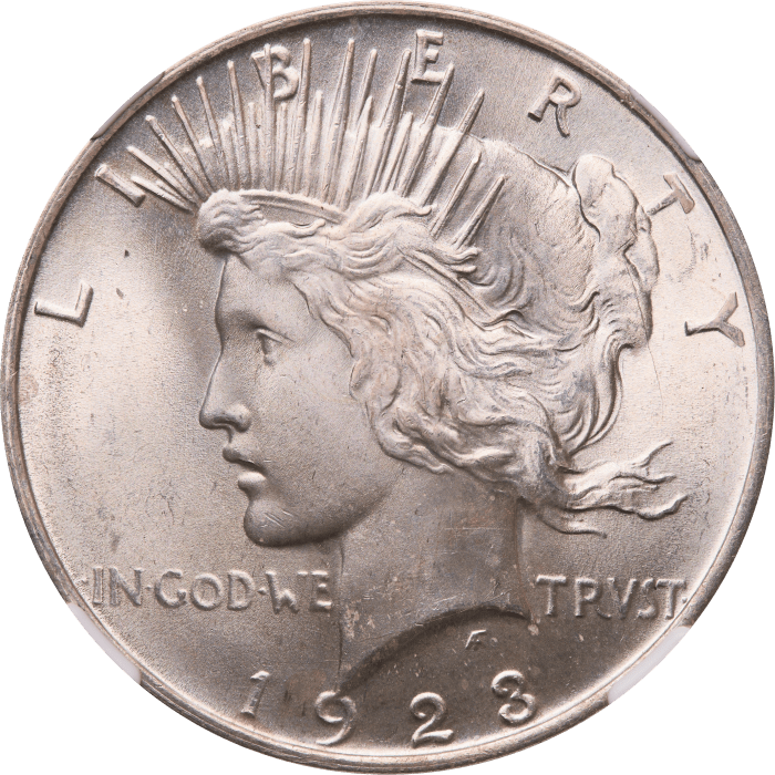 1923 Peace Dollar ($1) Obverse Image