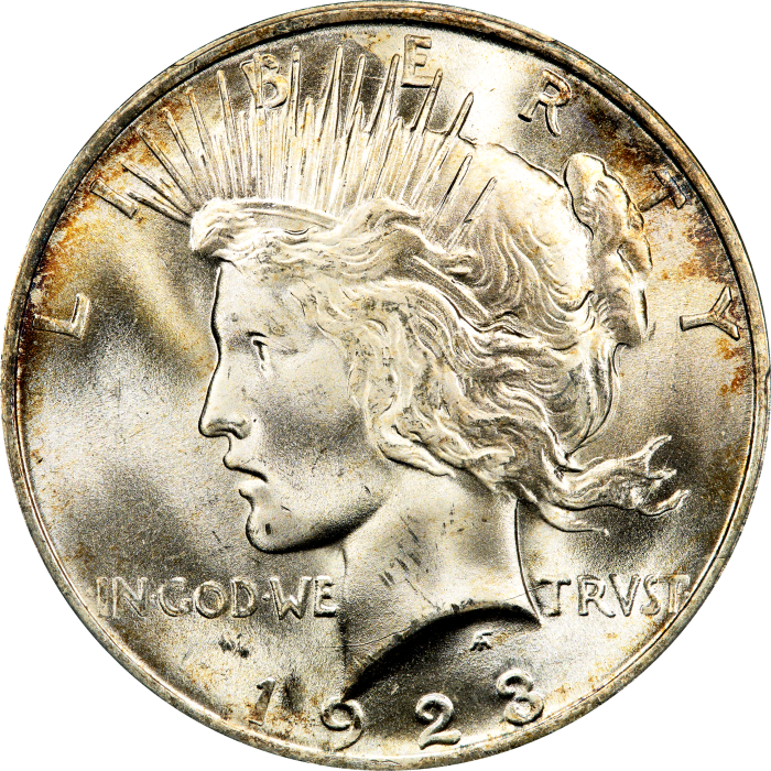 1923 Peace Dollar ($1) Obverse Image