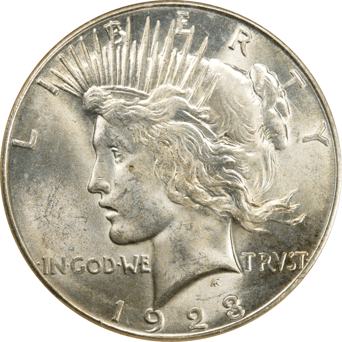 1923-S Peace Dollar ($1) Obverse Image