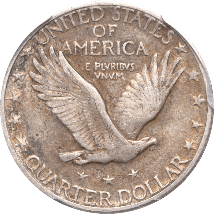 1923-S Standing Liberty Quarter (25c) Reverse Image