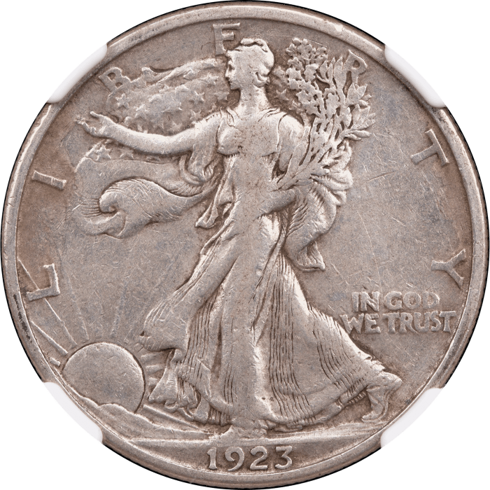1923-S Walking Liberty Half (50c) Obverse Image