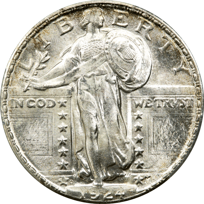 1924-D Standing Liberty Quarter (25c) Obverse Image