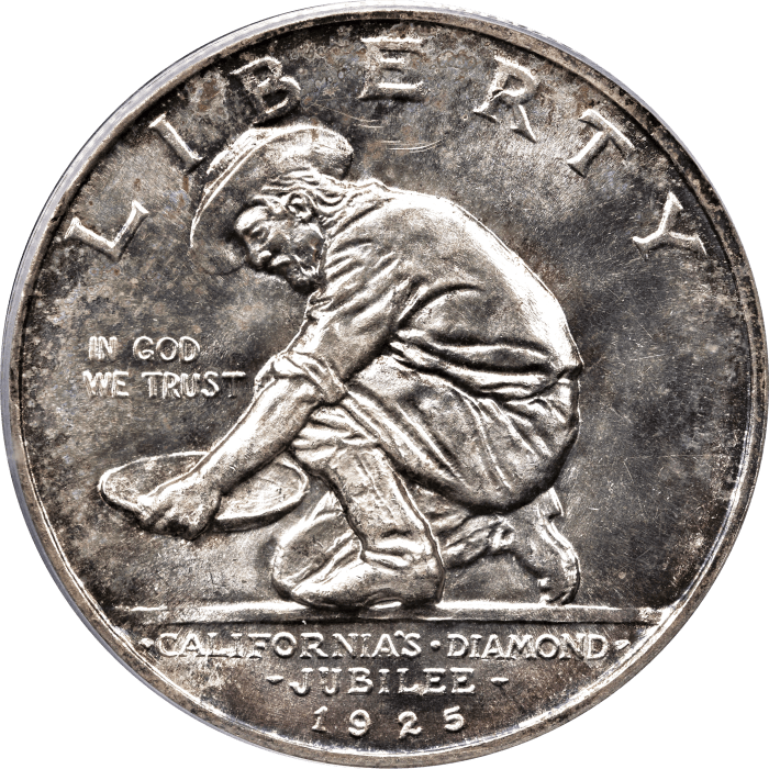 1925-S California Commemorative Half Dollar (50c) Obverse Image