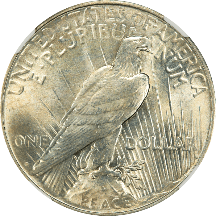 1926-D Peace Dollar ($1) Reverse Image