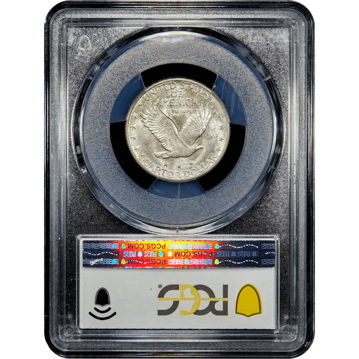 1926-D Standing Liberty Quarter (25c) SLAB Image