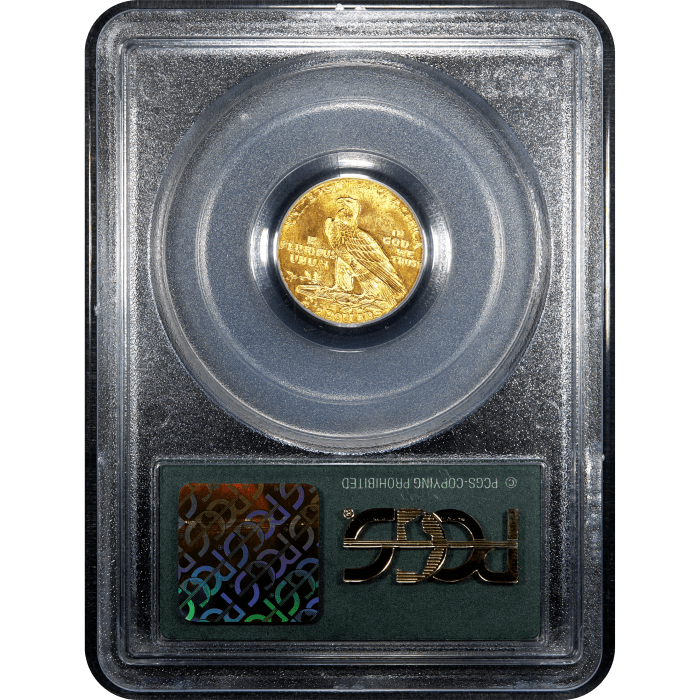 1926 Indian Gold Quarter Eagle ($2.50) OGH SLAB Image