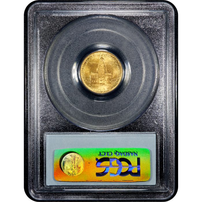 1926 Sesquicentennial Commemorative Gold Quarter Eagle ($2.50) SLAB Image