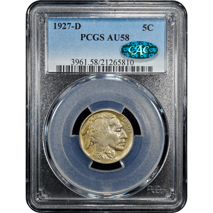 1927-D Buffalo Nickel (5c) SLAB Image