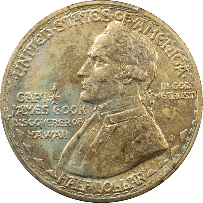 1928 Hawaiian Commemorative Half Dollar (50c) OBVERSE Image