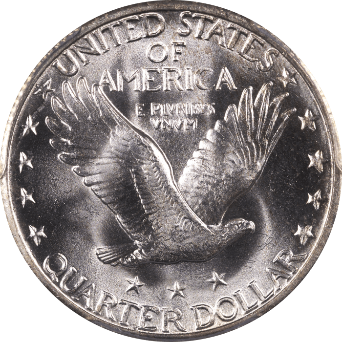 1928-S Standing Liberty Quarter (25c) Reverse Image