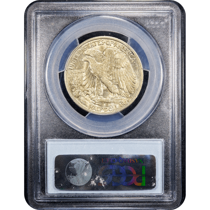 1929-D Walking Liberty Half Dollar (50c) SLAB Image