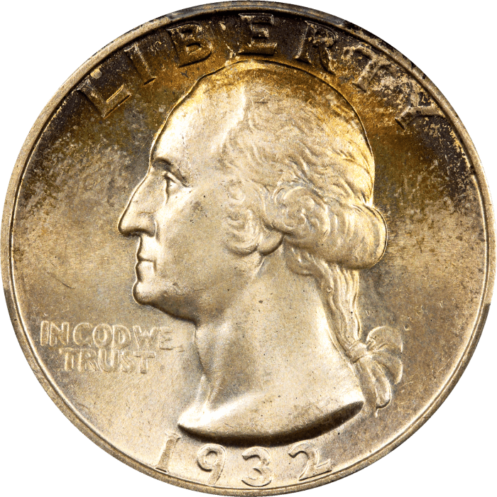1932-D Washington Quarter (25c) Obverse Image