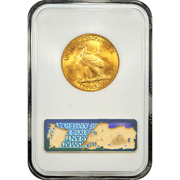 1932 Indian Gold Eagle ($10) SLAB Image