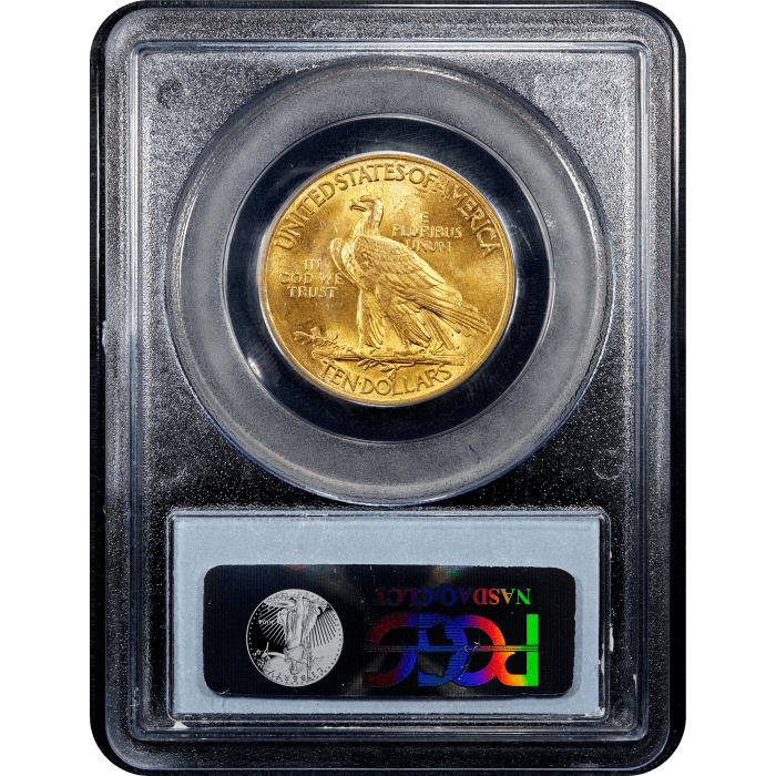 1932 Indian Gold Eagle ($10) SLAB Image