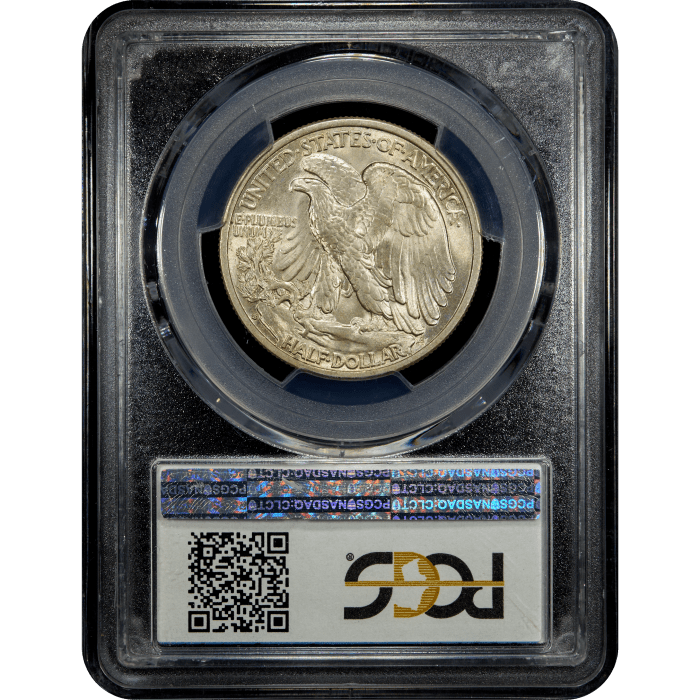 1933-S Walking Liberty Half Dollar (50c) SLAB Image
