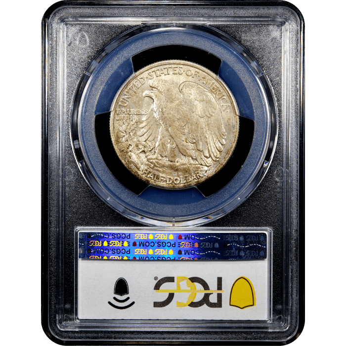 1933-S Walking Liberty Half Dollar (50c) Reverse Slab Image