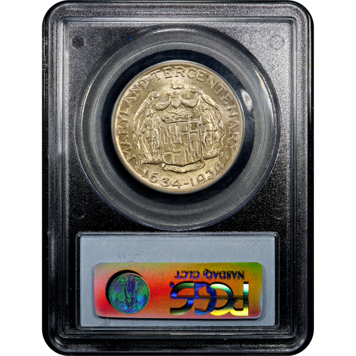 1934 Maryland Commem Half Dollar (50c) SLAB Image
