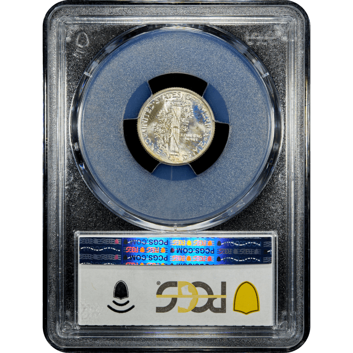 1934 Mercury Dime (10c) SLAB Image