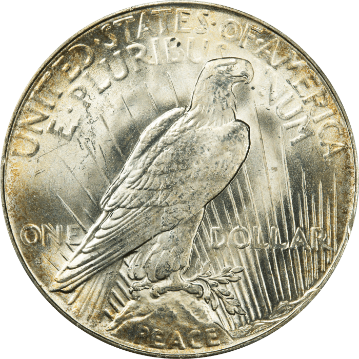 1934-S Peace Dollar ($1) REVERSE Image
