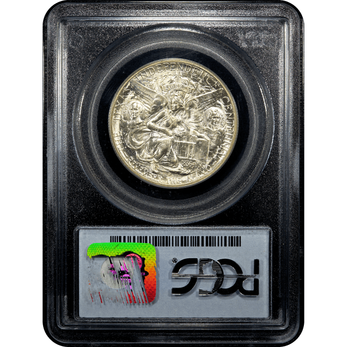 1935-D Texas Commem Half Dollar (50c) SLAB Image