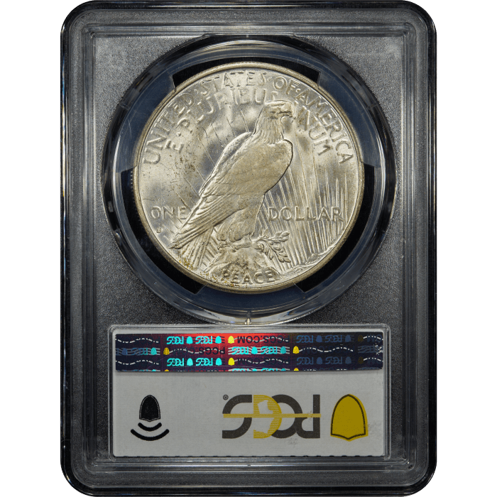 1935-S Peace Dollar ($1) SLAB Image