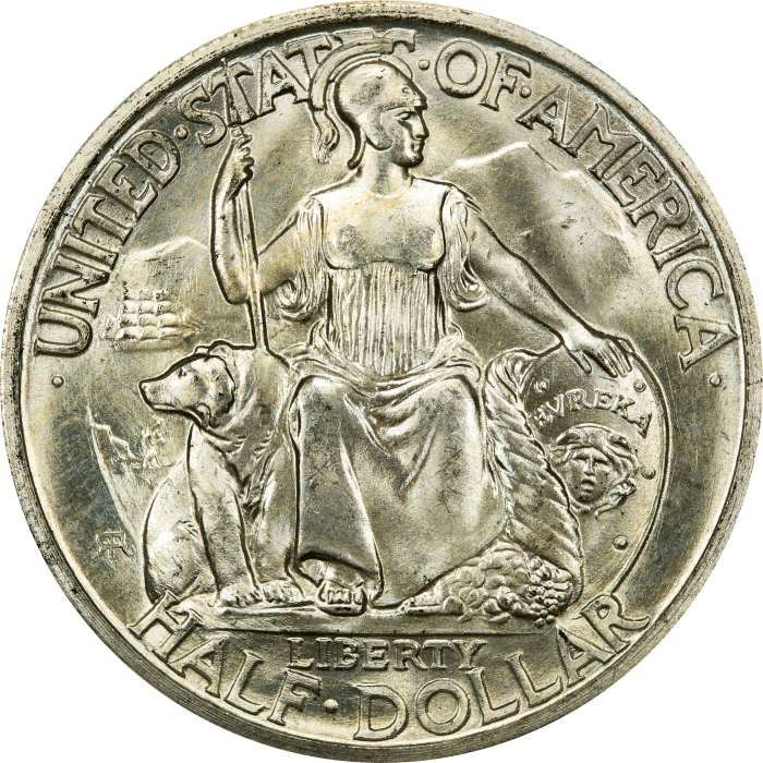 1935-S San Diego Commem Half Dollar (50c) OBVERSE Image